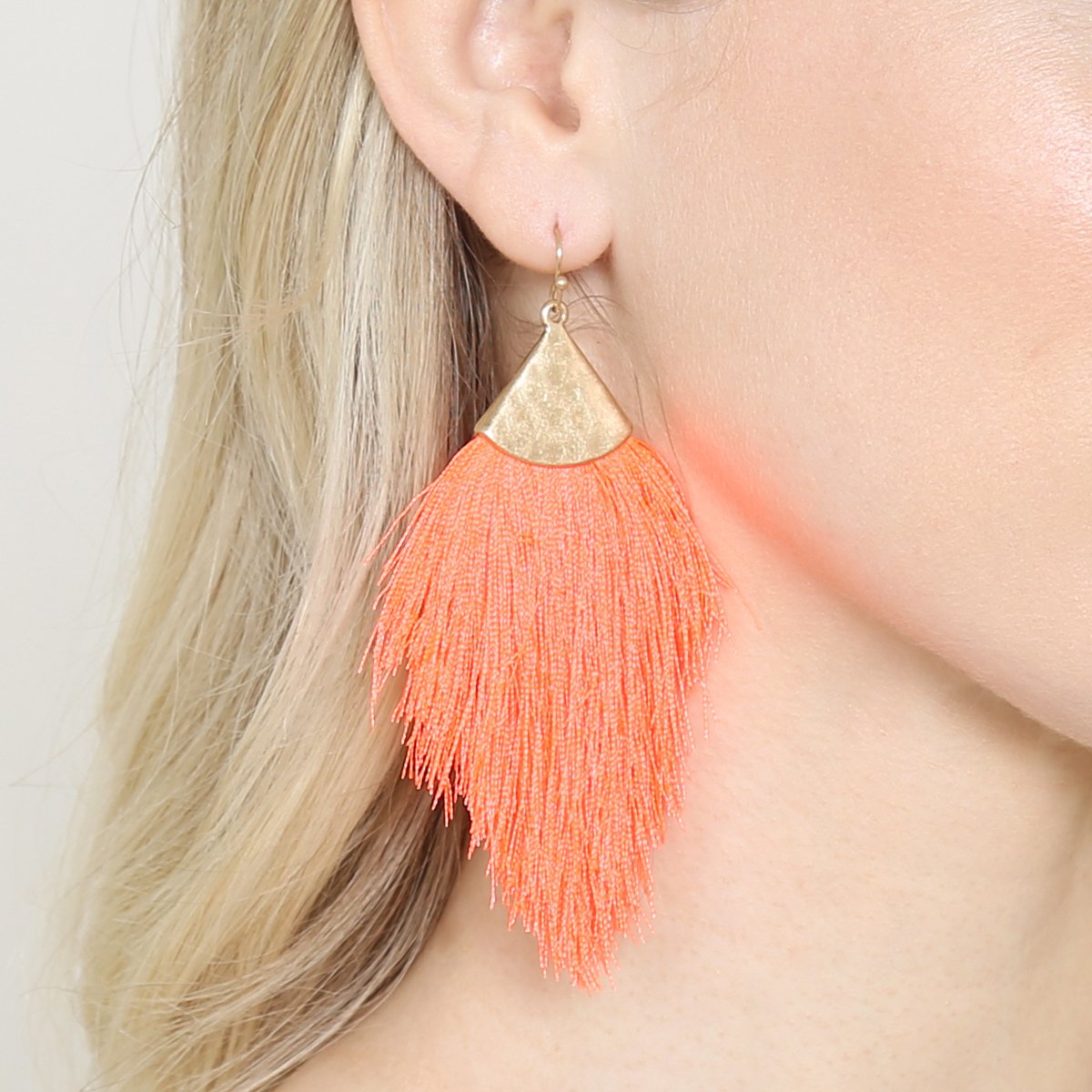 Tasseled earrings