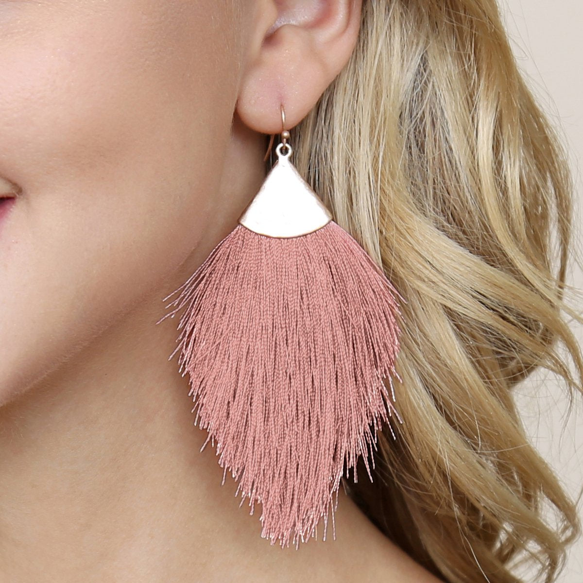 Tasseled earrings