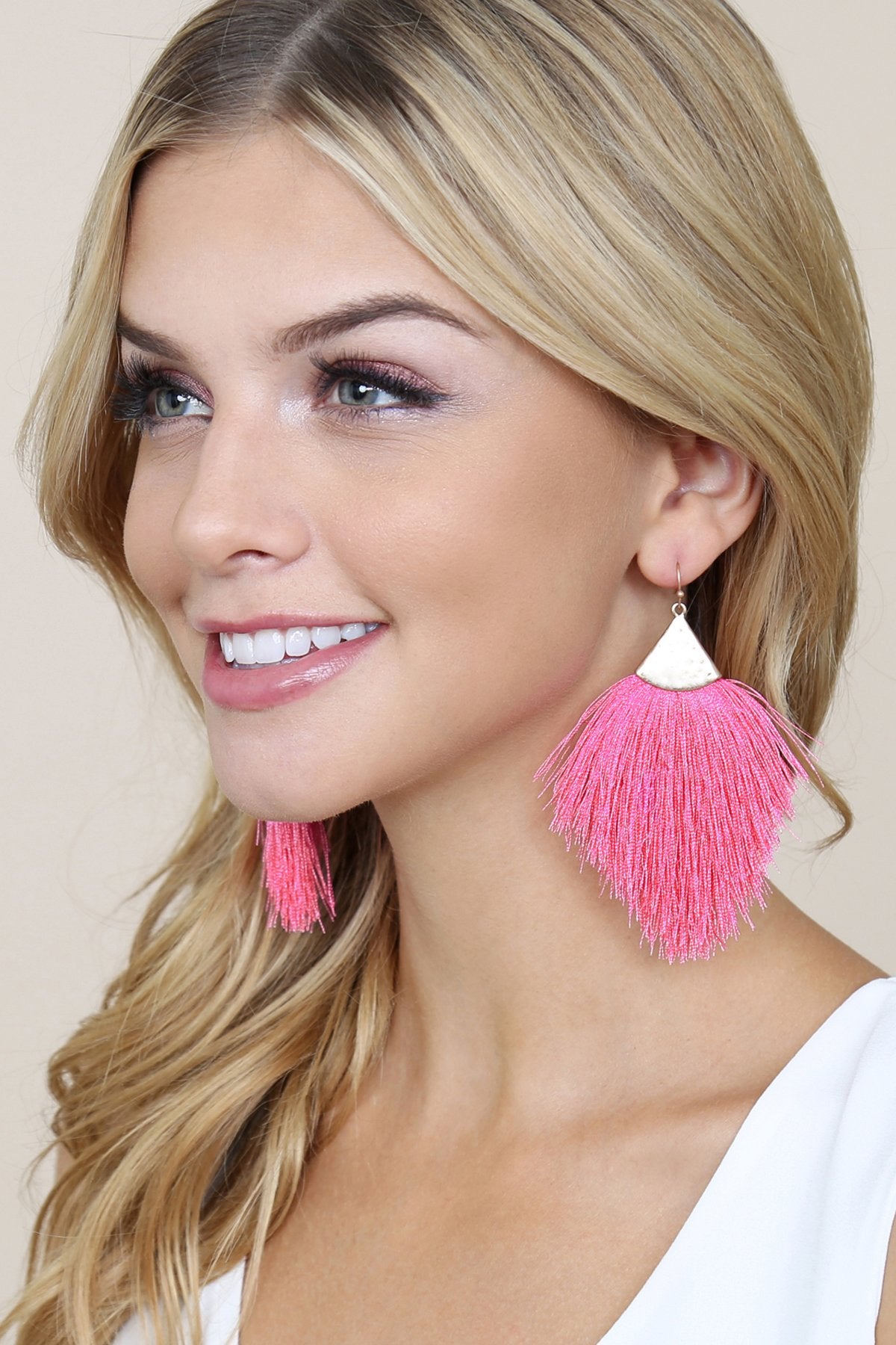 Tasseled earrings
