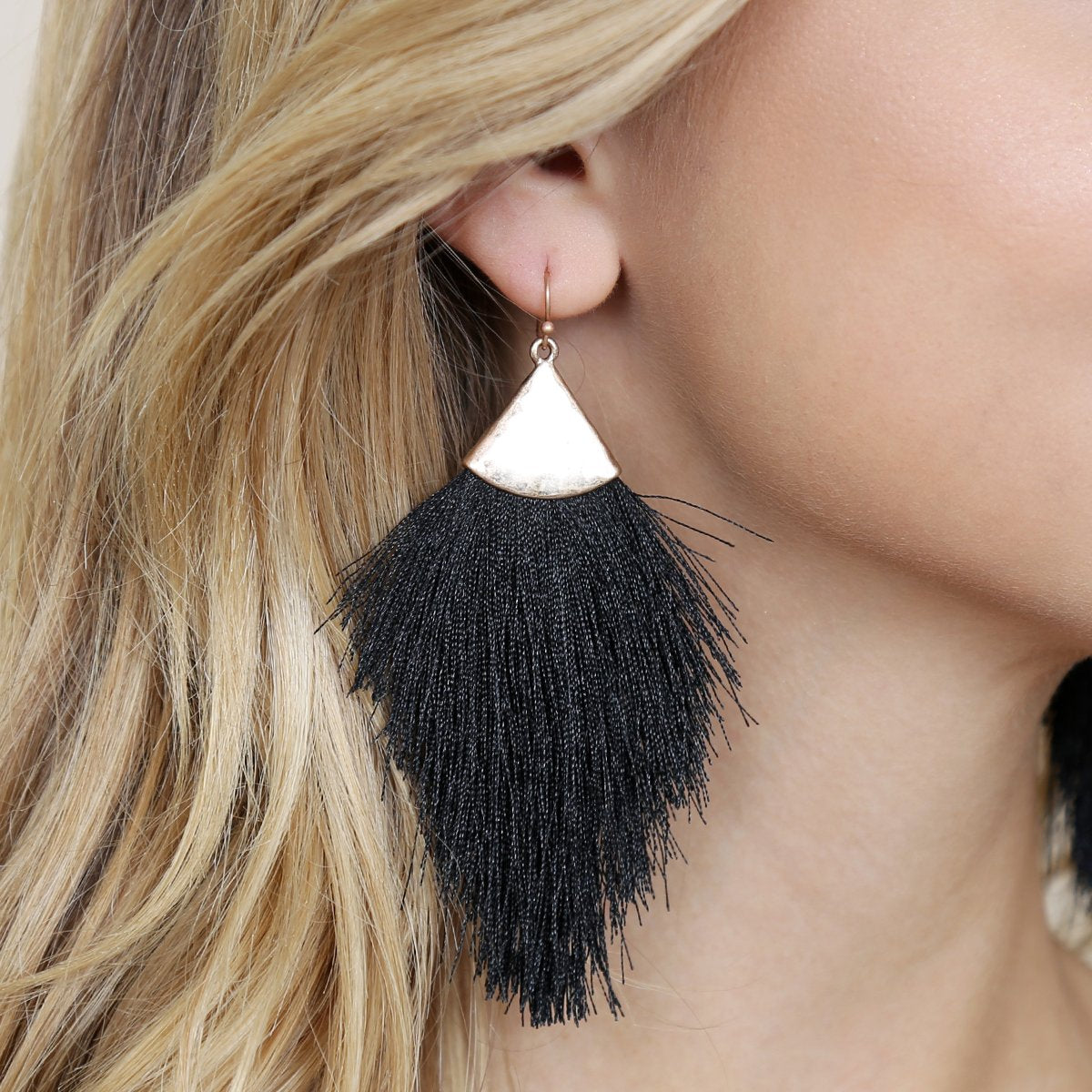 Tasseled earrings