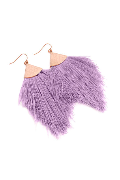 Tasseled earrings
