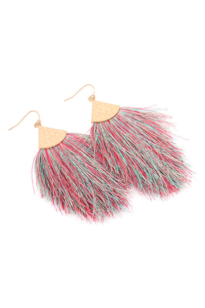 Tasseled earrings