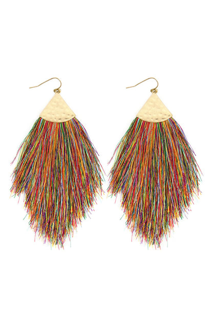 Tasseled earrings
