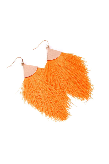 Tasseled earrings