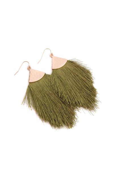 Tasseled earrings