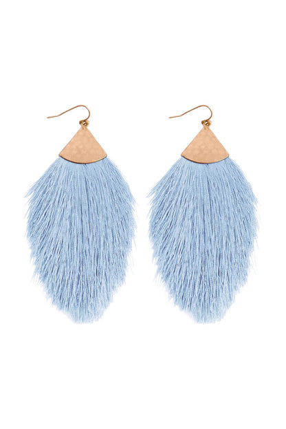 Tasseled earrings