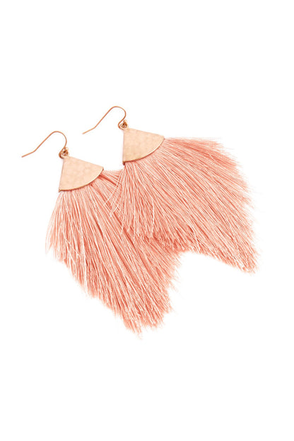 Tasseled earrings