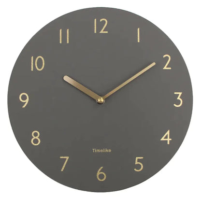 Horloge murale au design cuir