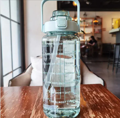 Hydrate Max – Botella de agua de 2 L
