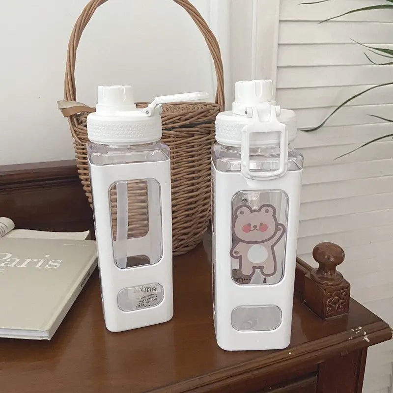 Botella portátil de 800-1000 mL – Antiderrames y práctica para exteriores