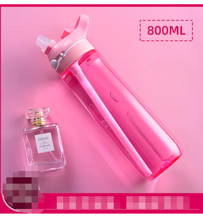 Botella deporte / estudios 750 mL – Con pajita
