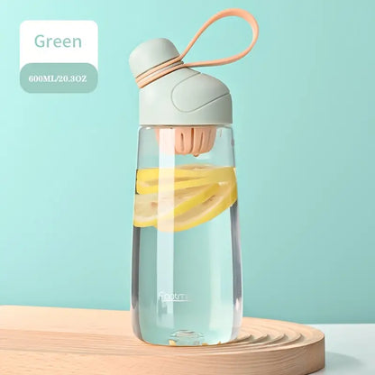 Botella portátil de 600 ml – Infusor de té integrado