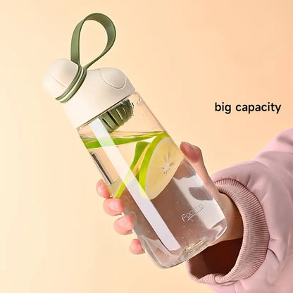 Botella portátil de 600 ml – Infusor de té integrado