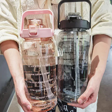 Hydrate Max – Botella de agua de 2 L