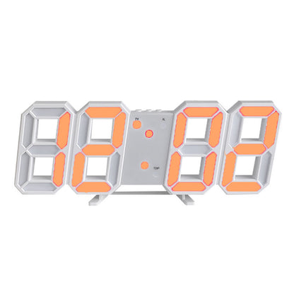 Reloj Despertador Electrónico LED, Reloj Grande, Reloj de Temperatura