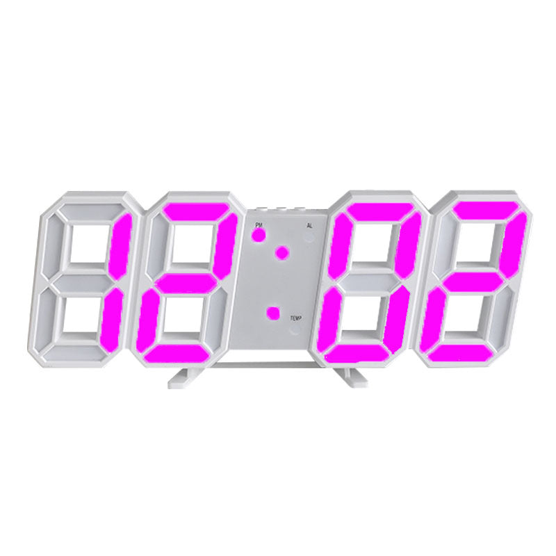 Reloj Despertador Electrónico LED, Reloj Grande, Reloj de Temperatura