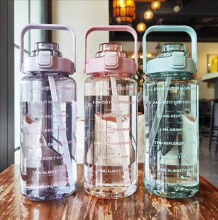 Hydrate Max – Botella de agua de 2 L