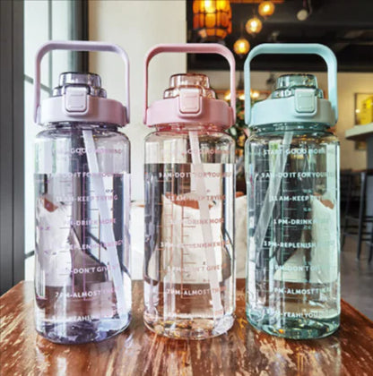 Hydrate Max – Botella de agua de 2 L