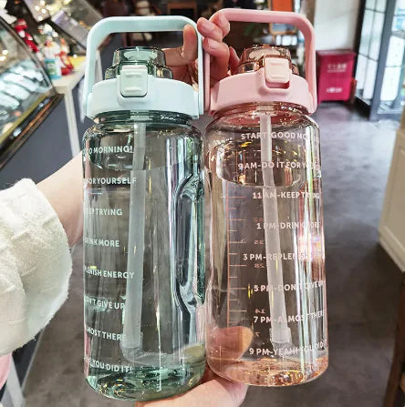 Hydrate Max – Botella de agua de 2 L