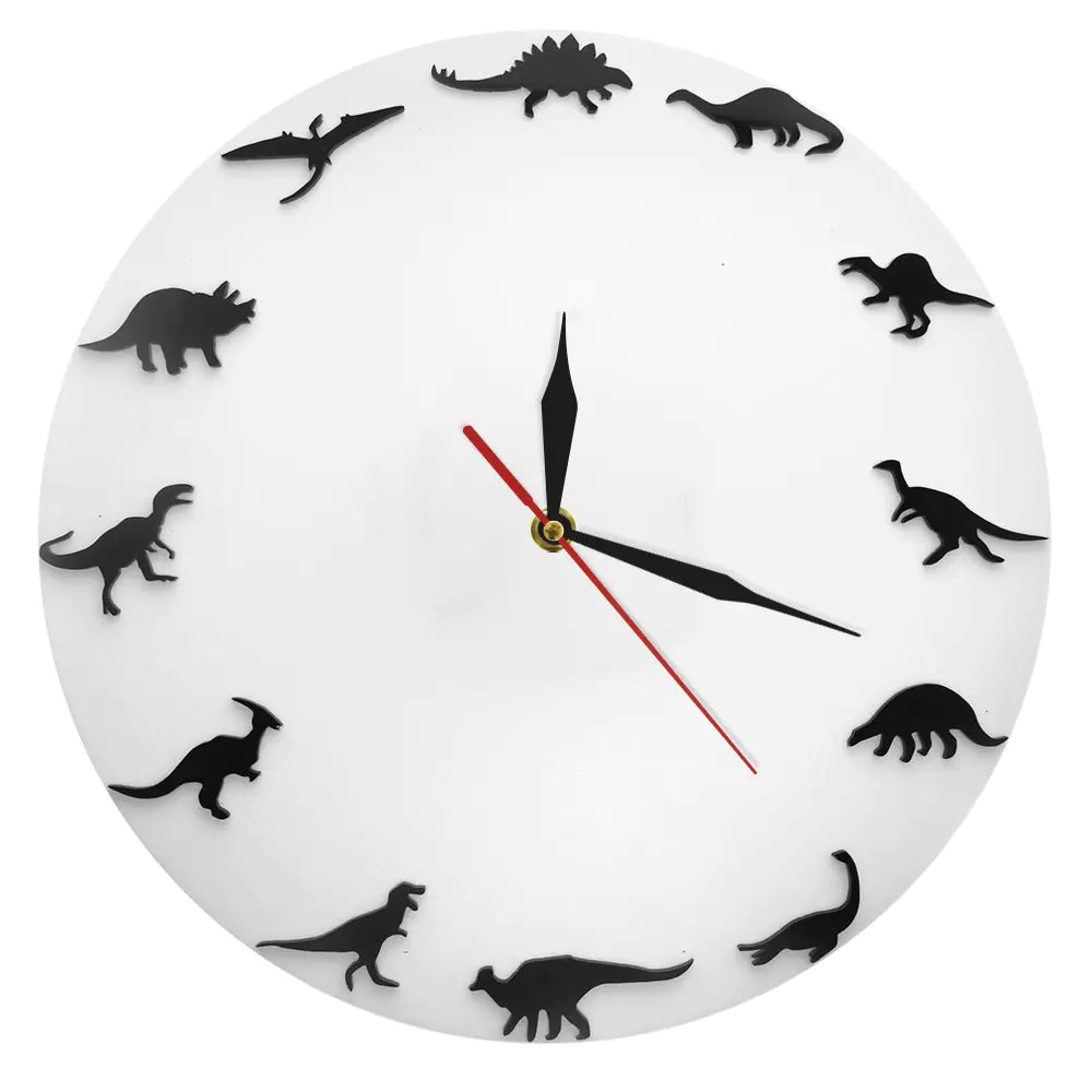 Wanduhr und Spiegelaufkleber für Ihre Dekoration
