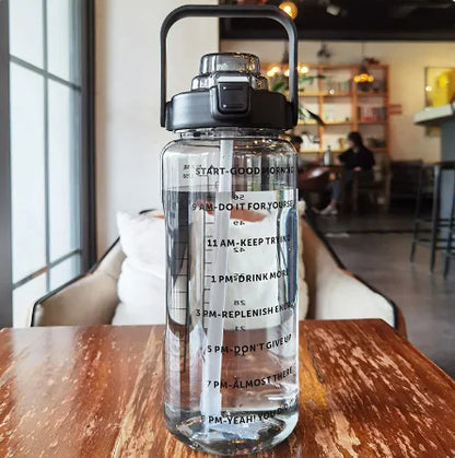 Hydrate Max – Botella de agua de 2 L