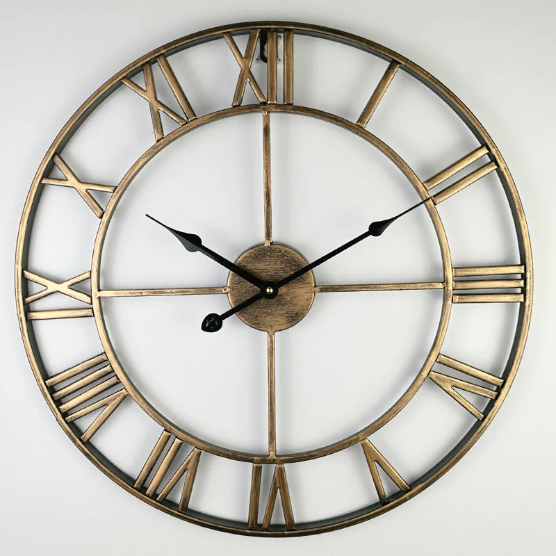 Horloge murale silencieuse au design élégant