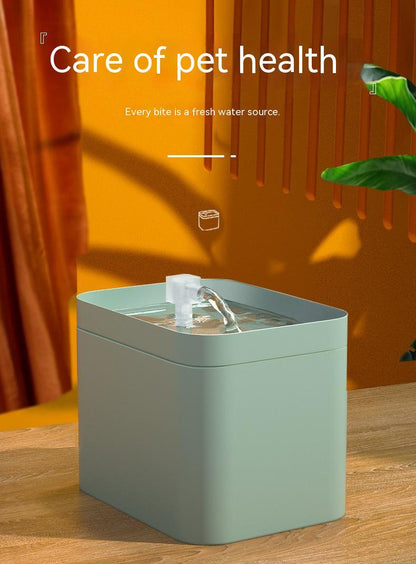 Haustier-Wasserspender Lebend-Wasserfilter Katzen-Trinkbrunnen