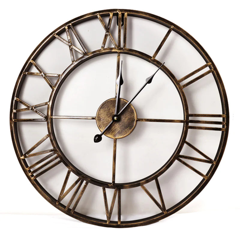 Horloge murale silencieuse au design élégant