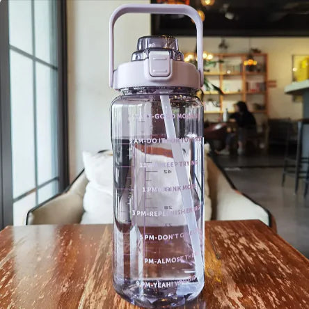Hydrate Max – Botella de agua de 2 L