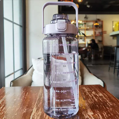 Hydrate Max – Botella de agua de 2 L