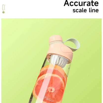 Botella portátil de 600 ml – Infusor de té integrado