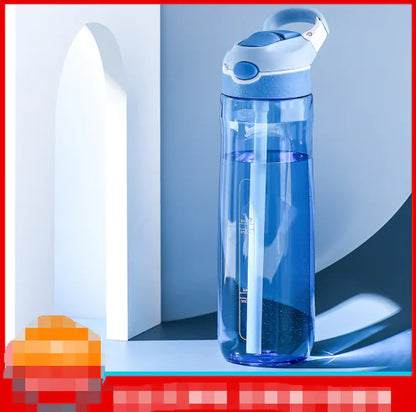 Botella deporte / estudios 750 mL – Con pajita